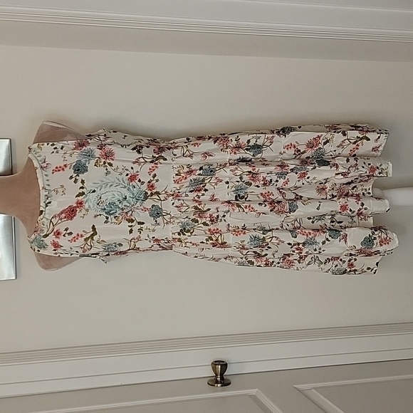 Love Kyla "Klara Dress" Floral Sleeveless Dress, Size S, Hand Embroidered, NWT - Picture 7 of 10